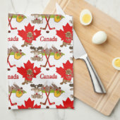 Pruwweg Canadese Beaver Theedoek (Quarter Fold)
