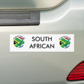 Pruwweg Zuid-Afrika Bumpersticker (Op auto)
