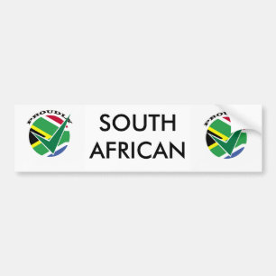 Pruwweg Zuid-Afrika Bumpersticker