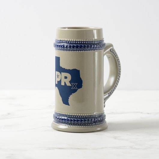 PRx Stein Bierpul (Voorkant rechts)