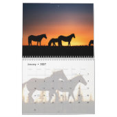 Pryor Mountain Sunrise & Sunset Kalender (Jan 2027)