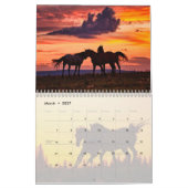 Pryor Mountain Sunrise & Sunset Kalender (Mar 2027)