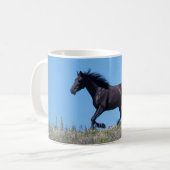 Pryor Mountain Wild Mustang Coffee Mug (Devant gauche)
