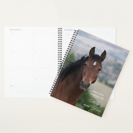 Pryor Mountain Wild Mustang "Ula" Planner (Display)