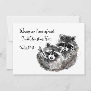 PS 56:3 als ik bang ben dat ik in U zal vertrouwen