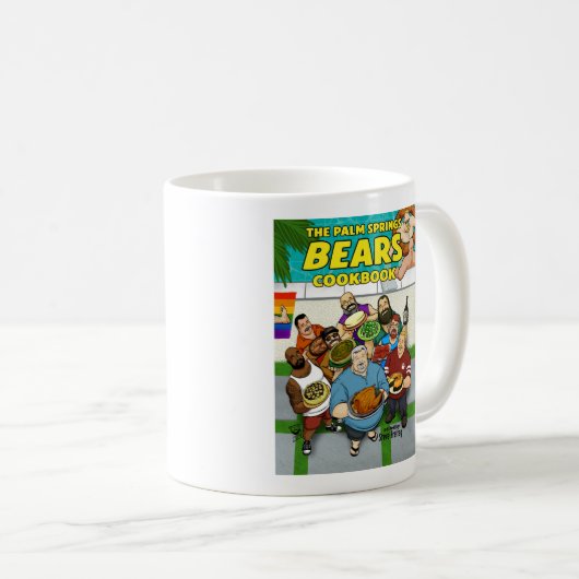 PS Cookbook Beren Koffie Mok (Voorkant rechts)