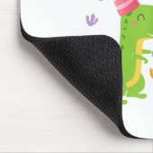 Ps Of The Two Rex 2nd Birthday Boy Dinosaur T-rex Muismat (Hoek)