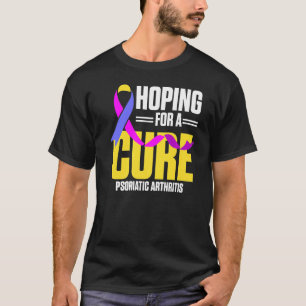 PSA artritis psoriatica die op een kure warrior ho T-shirt