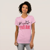 PSA-besturing (roze) T-shirt (Voorkant volledig)