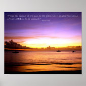 Psalm113:3 Poster (Voorkant)