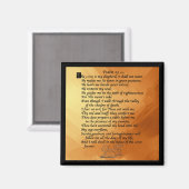 Psalm23 Magneet (Voorkant / Achterkant)