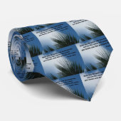 Psalm 100:4 Ga in zijn poorten... Stropdas (Opgerold)