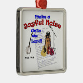 Psalm 100 Joyful Noise Ornament (Rechts)