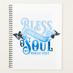 Psalm 103 Christelijk ontwerp Planner