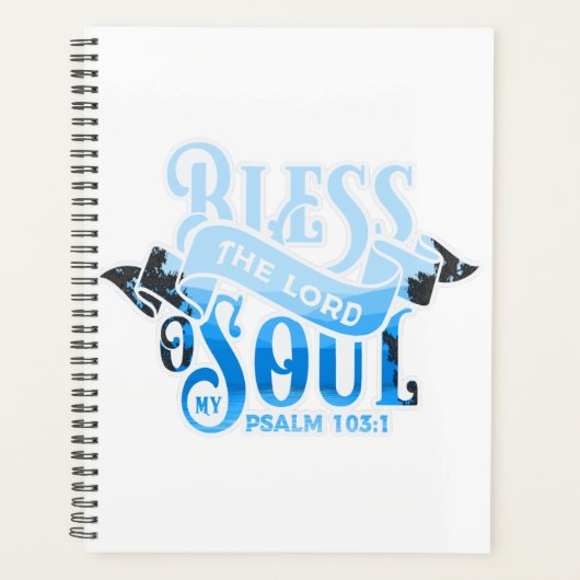 Psalm 103 Christelijk ontwerp Planner (Voorkant)