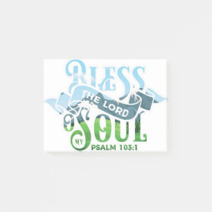 Psalm 103 Christelijk ontwerp Post-it® Notes