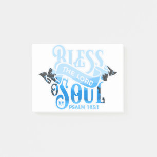 Psalm 103 Christelijk ontwerp Post-it® Notes