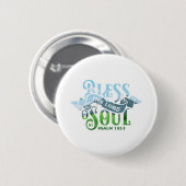 Psalm 103 Christelijk ontwerp Ronde Button 5,7 Cm (Voorkant /achterkant)