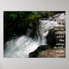 Psalm 104:10 posters