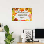 Psalm 104 Christelijk Poster- of printkleppen Poster (Thuiskantoor)