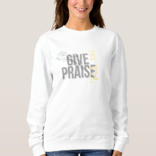 Psalm 105:1 Christelijk T-shirt - "Geef lof"