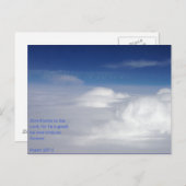 Psalm 107:1 Schriftplaats Kaart (Voorkant / Achterkant)