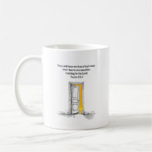 Psalm 112:7 Bible Verse Christian Gift Mug