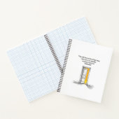 Psalm 112:7 Bible Verse Christian Journal Notebook Notitieboek (Binnen)