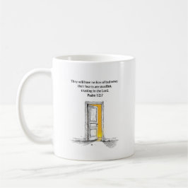 Psalm 112:7 Bijbelvers Christelijk Kado Mok