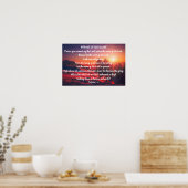 Psalm 113: 1-6 Poster (Keuken)