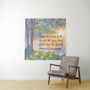 Psalm 113:3 wandkleed