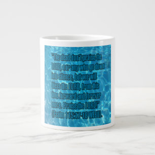 Psalm 115:17-18 WEBU Mug Extra Grote Beker
