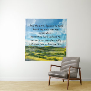 Psalm 116:1-2 wandkleed