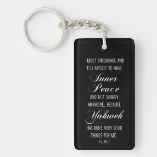 Psalm 116:7 Bijbel Scripture Verse Prayer Sleutelhanger