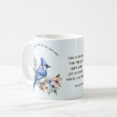 Psalm 118:24-26 Song Vogel Mok met Blue Jays (Voorkant links)