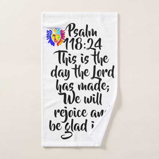 Psalm 118:24 Badhanddoekset – Legendarisch Kind Ho Bad Handdoek (Handdoek)