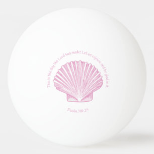 Psalm 118:24 Dit is de Dag met Schelp Pingpongballen