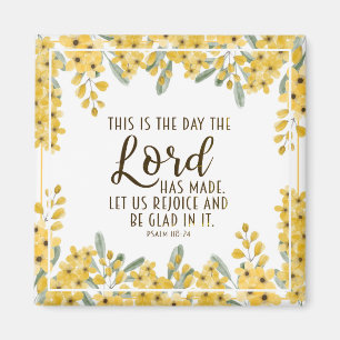 Psalm 118:24 Dit is de Dag van de Heer Magneet