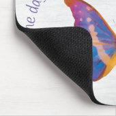 Psalm 118:24 en Waterverf Butterfly Muismat (Hoek)