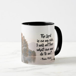 Psalm 118:6 Heer staat aan mijn kant Ik zal niet b Mok