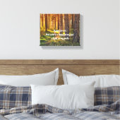 Psalm 119:105 canvas afdruk (Insitu (Slaapkamer))