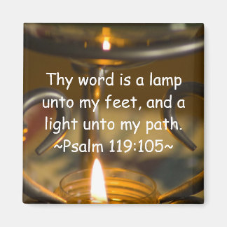 psalm 119:105 Magnet Magneet