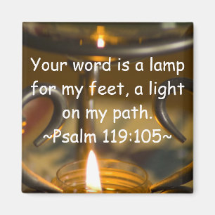 psalm 119:105 Magnet Magneet
