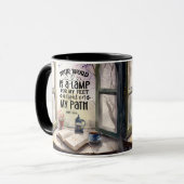 Psalm 119:105 Uw Woord is een Lamp Bijbelvers Mok (Voorkant links)