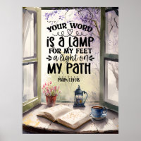 Psalm 119:105 Uw Woord is een Lamp Bijbelvers