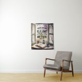 Psalm 119:105 Uw Woord is een Lamp Bijbelvers Wandkleed (In situ)