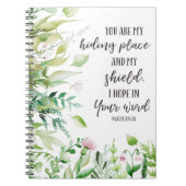 Psalm 119:114 Prayer Journal, bijbelstudie noteboo Notitieboek (Voorkant)