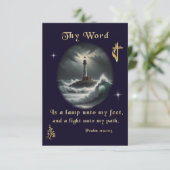 Psalm 119 bedankkaart (Staand voorkant)