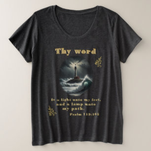 Psalm 119 grote maat t-shirt