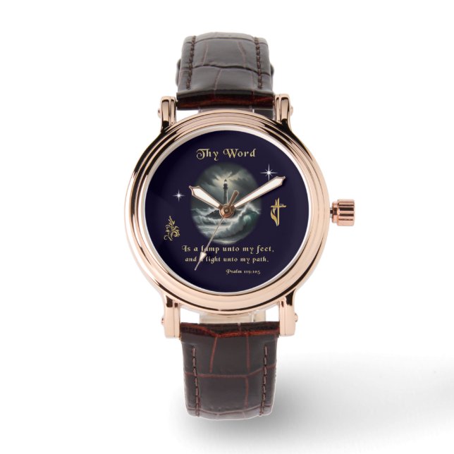 Psalm 119 horloge (Voorkant)
